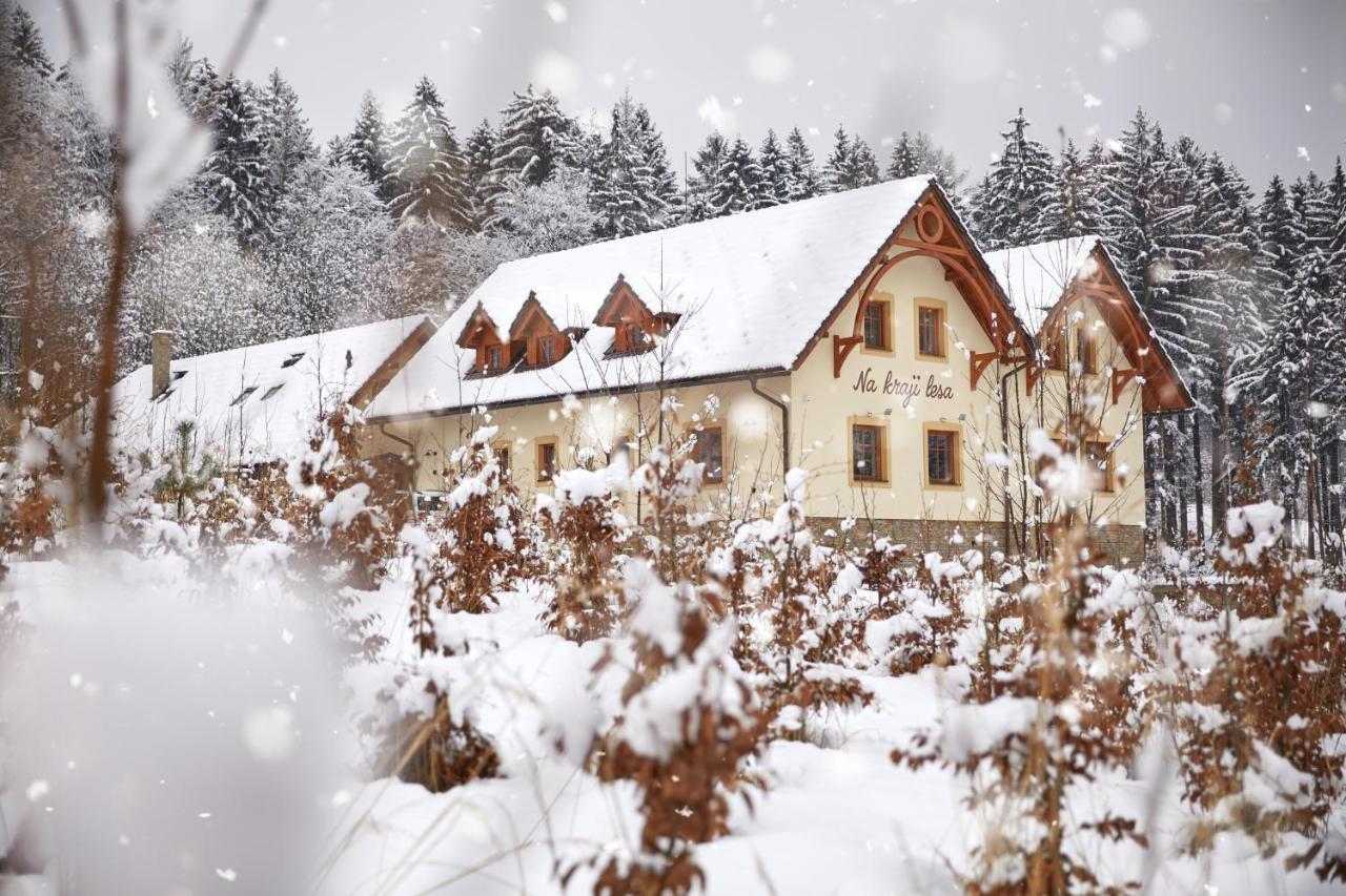 Hotel Penzion Na Kraji Lesa Valašské Meziříčí Exterior foto